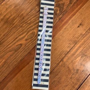 New! Keep Iridescent Scale/Blush Leather Band